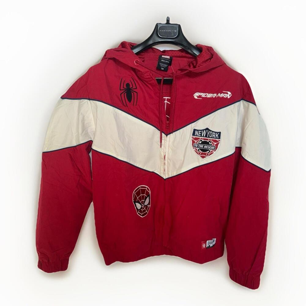 BoxLunch Marvel Spider-Man Racing Jacket MEN'S Small-New